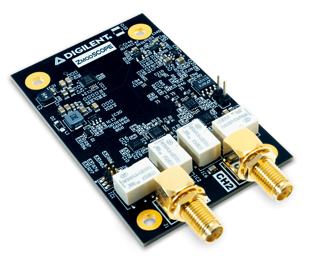 Zmod Scope 1210-40: 2-channel 12-bit Oscilloscope Module