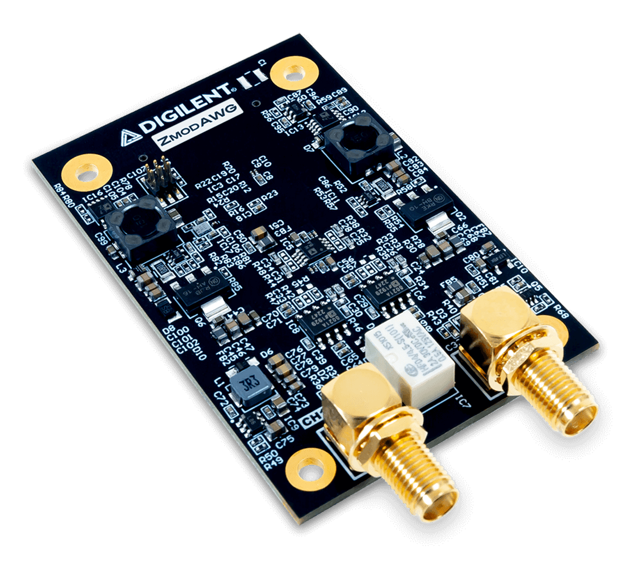 Zmod AWG 1411: 2-channel 14-bit Arbitrary Waveform Generator (AWG) Module