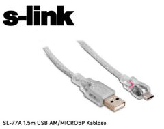 Micro USB Kablo S-Link SL-77A