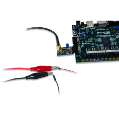 SMA to Alligator Clip Cable