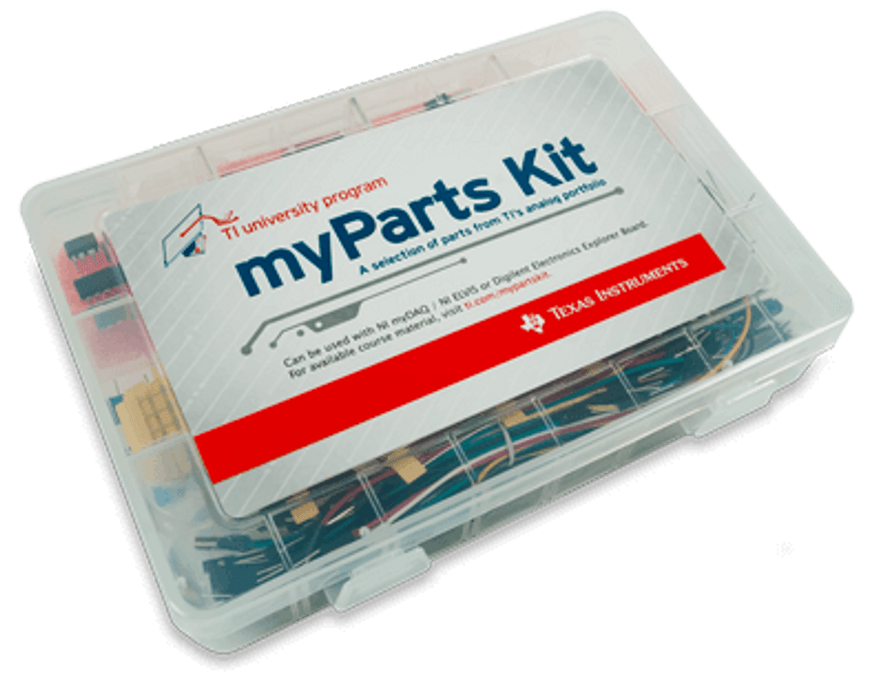 myParts Kit from Texas Instruments: Companion Parts Kit for NI myDAQ