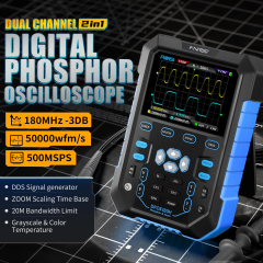 DPOX180H 2 Kanal 180MHz El Tipi Fosfor Dijital Osiloskop ve Sinyal Jeneratörü