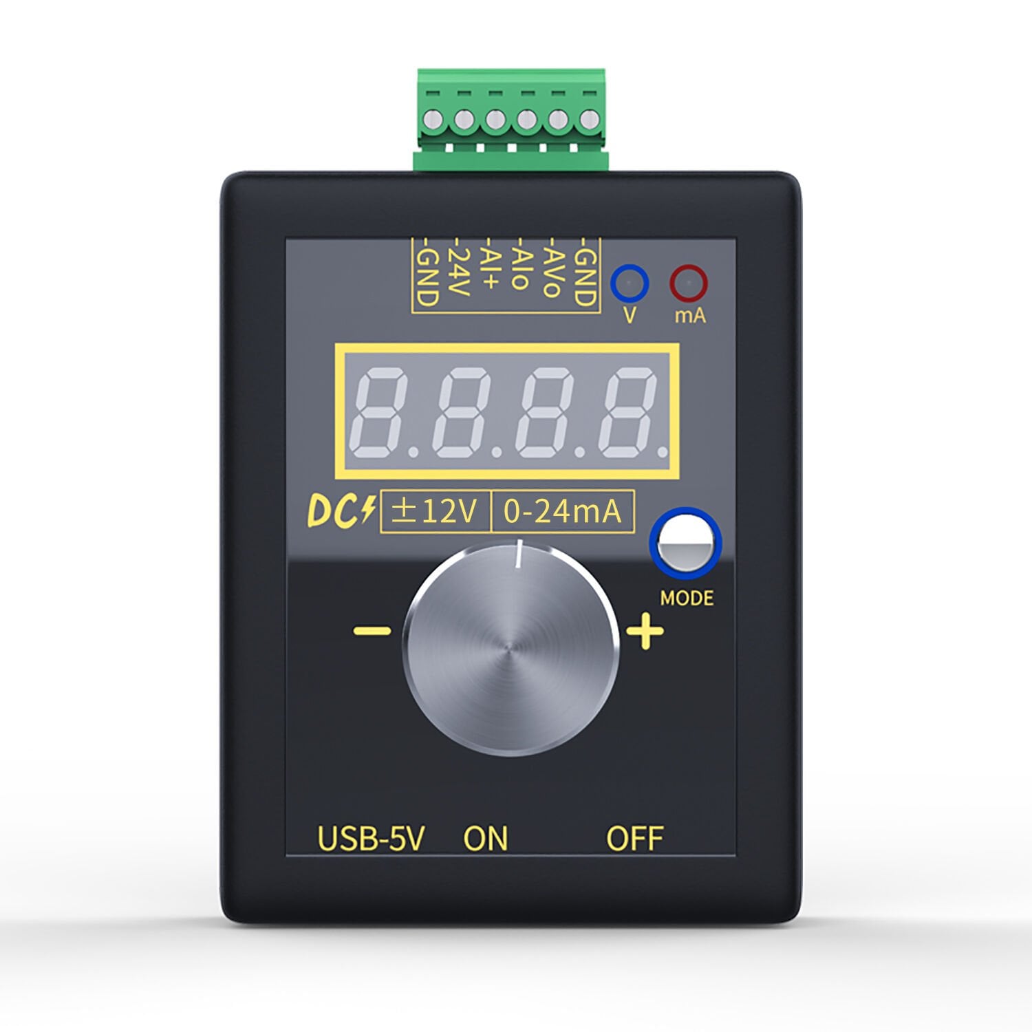 SG-002 4-20mA 0-10V Ayarlanabilir Akım-Gerilimi Simülatörü ve Sinyal Jeneratörü
