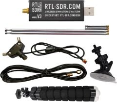 RTL-SDR Blog V3 RTL2832U Yazılım Tanımlı Radyo + Anten Seti